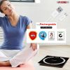 5Core Digital Bathroom Scale for Body Weight Fat Rechargeable 400 lb/180kg BBS 4 R BLK